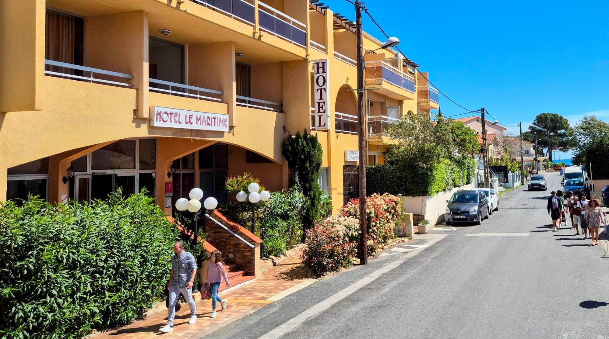 Hotel Le Maritime Argelès-sur-Mer Eksteriør billede